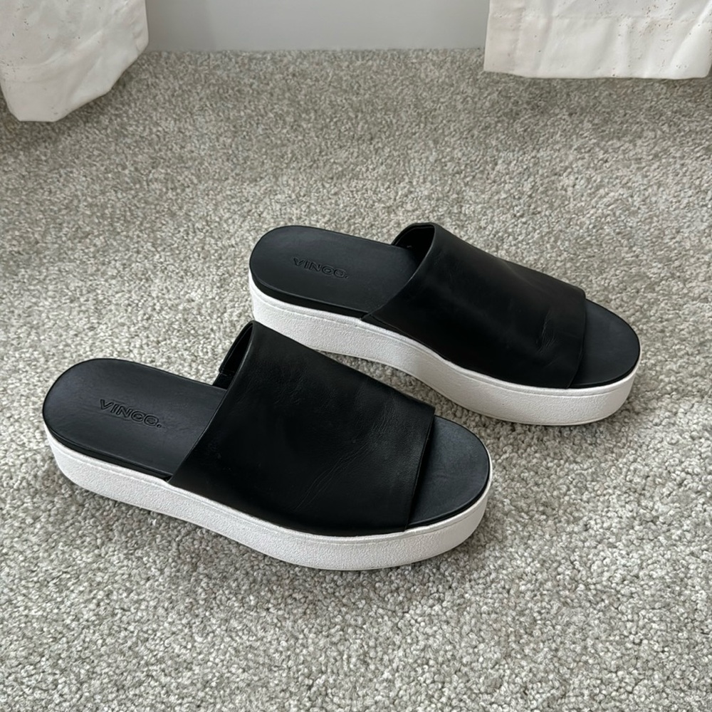 VINCE Walford Platform Sandals